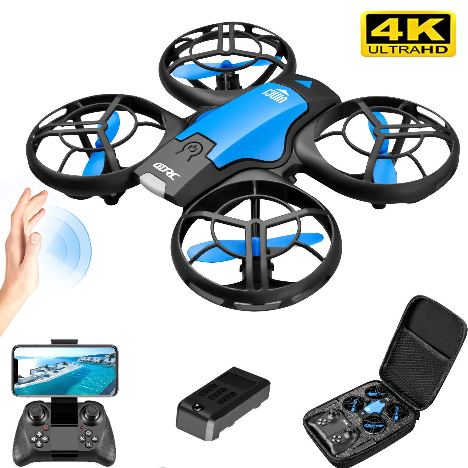 Drone Camera Hd - V8 New Mini Drone 4k profession
