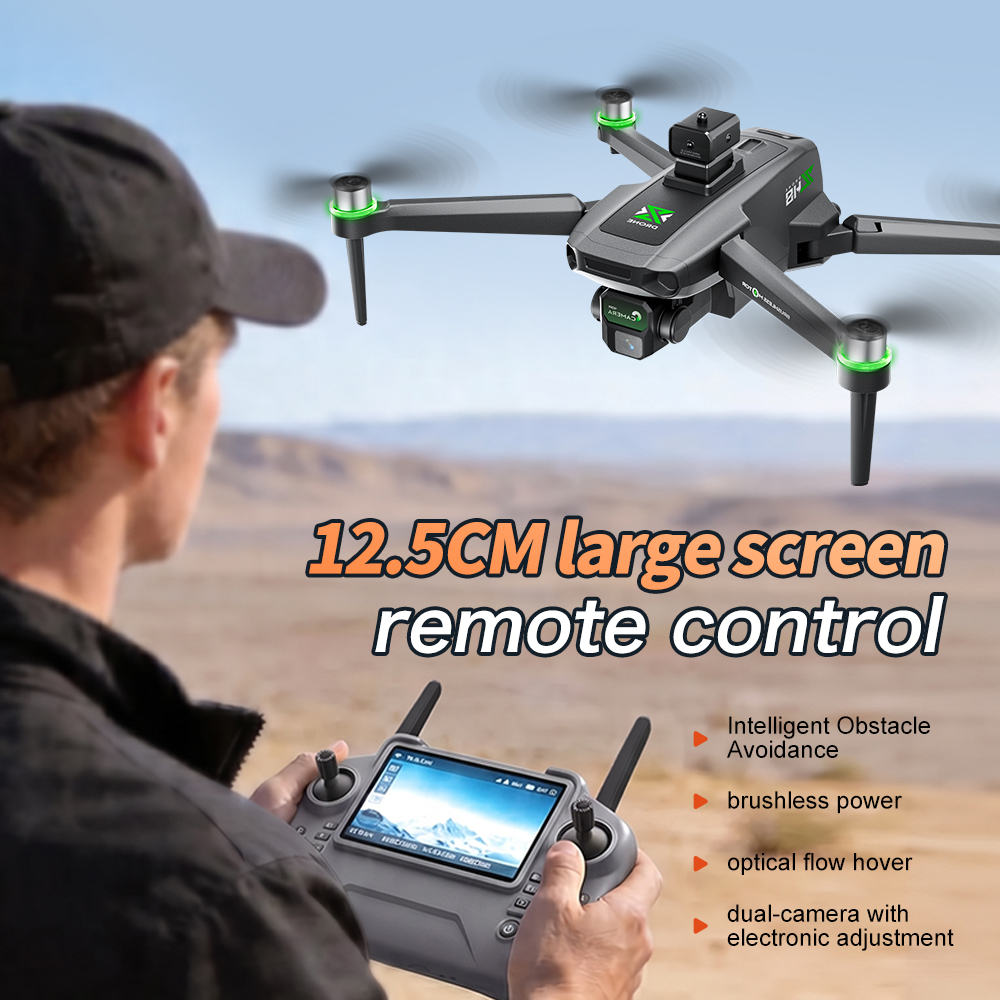 Drone Camera Night Vision - ZH8 Drone 4.3 Inches Screen Rc