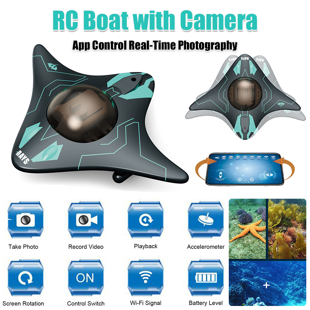 RC Boat with Camera App Contro – Drone Camera Waterproof recenzja i cena