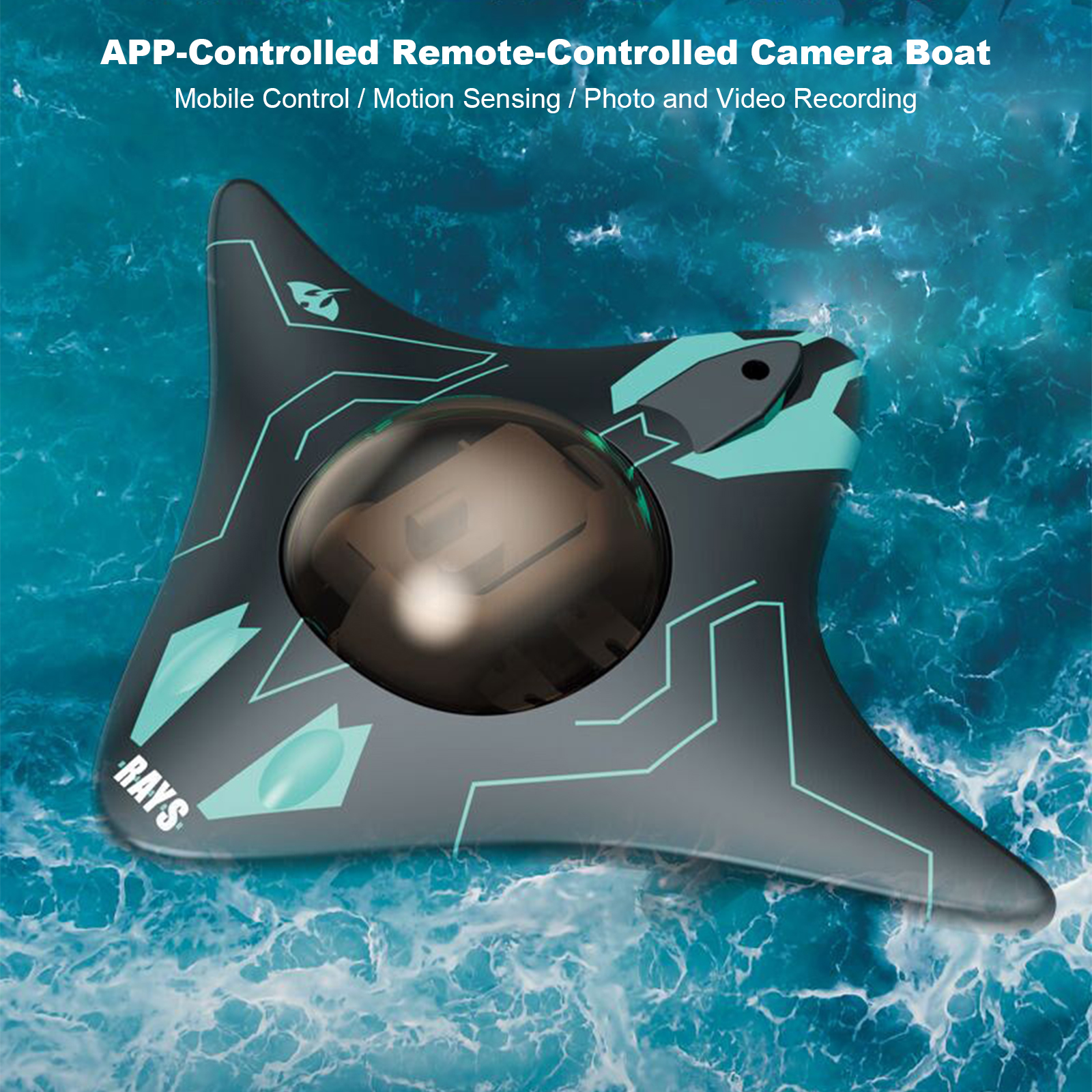 RC Boat with Camera App Contro – Drone Camera Waterproof recenzja i cena