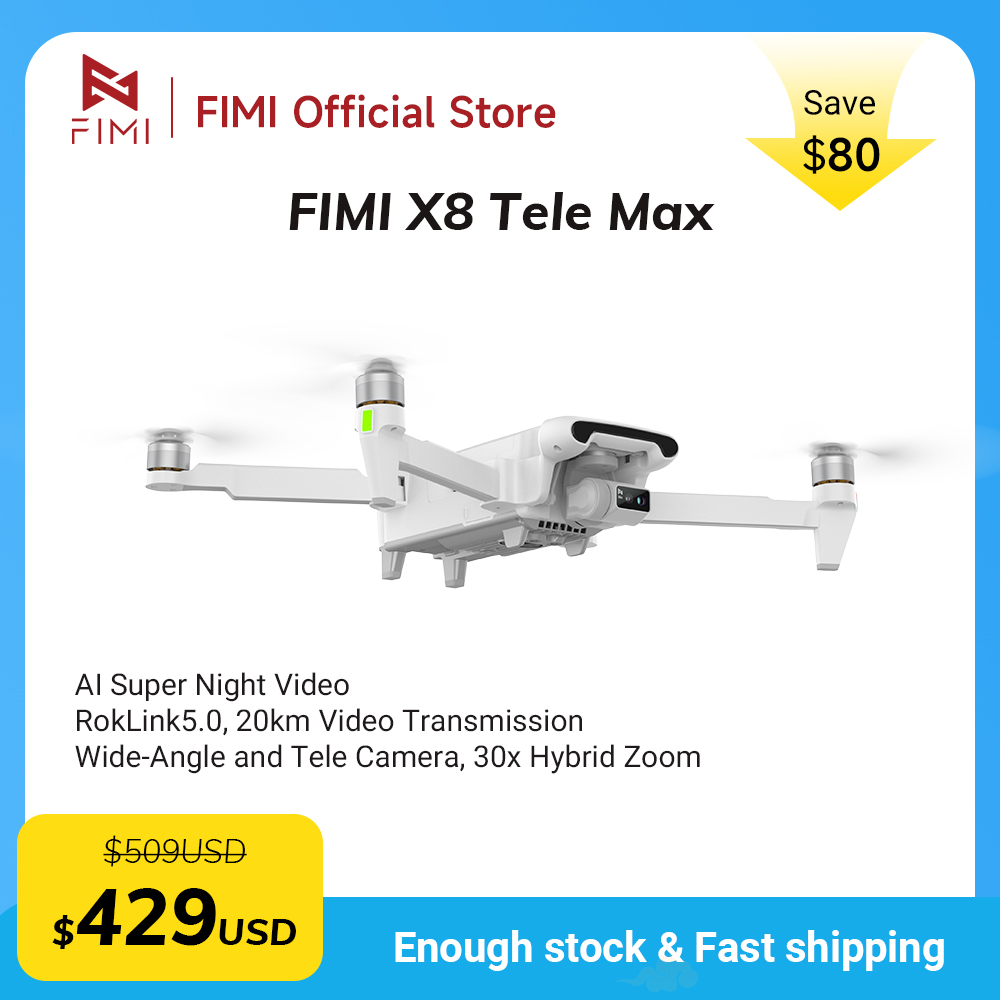 FIMI X8 Tele Max new drone Wid – Drone Camera Wide Angle recenzja i cena