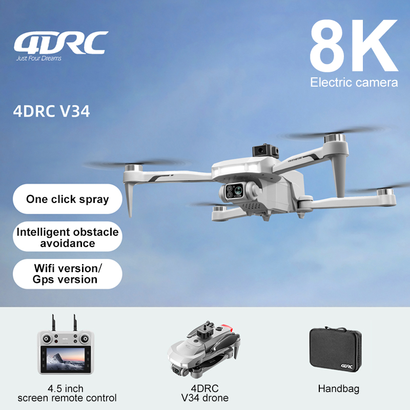 2025 New V34 Drone 8K Camera P – Drone Camera Professional recenzja i cena