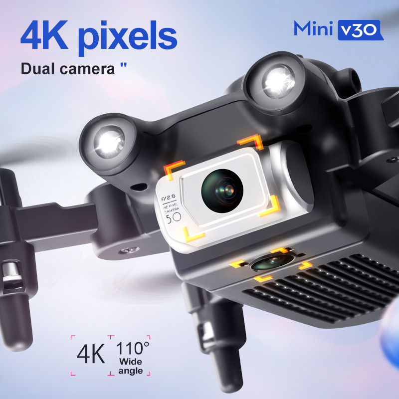 Mini V30 WiFi FPV Drone With 4 – Drone Camera Mount recenzja i cena