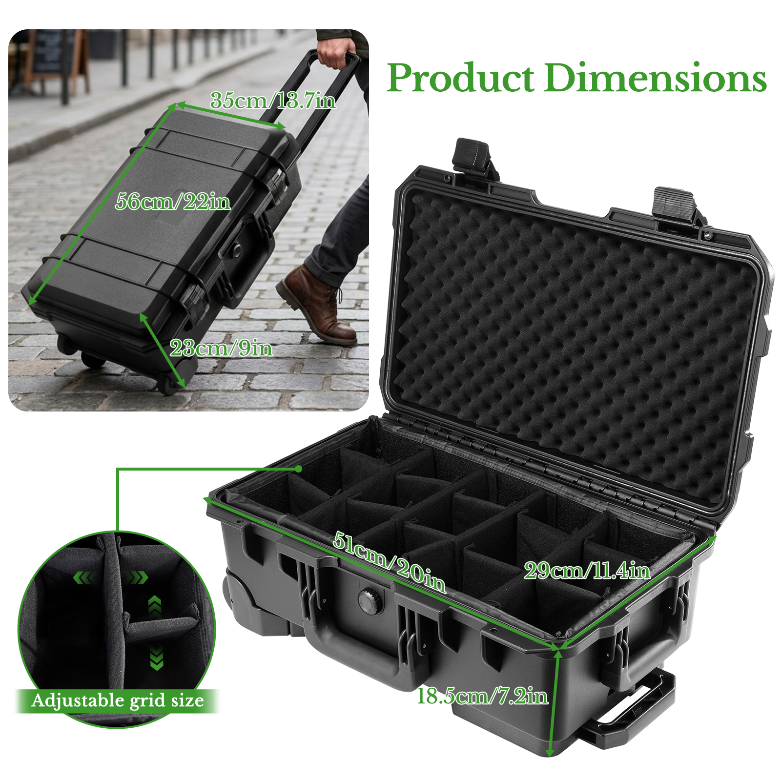 Professional Large Hard Rollin – Drone Camera Case recenzja i cena