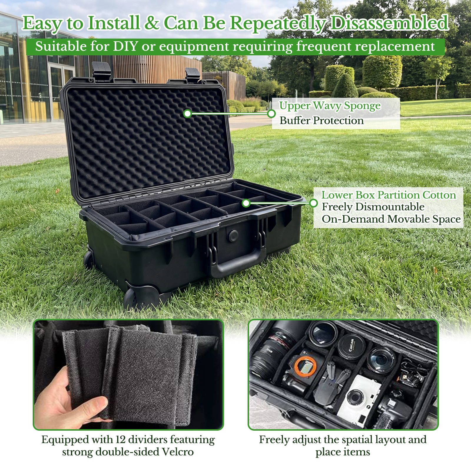 Professional Large Hard Rollin – Drone Camera Case recenzja i cena