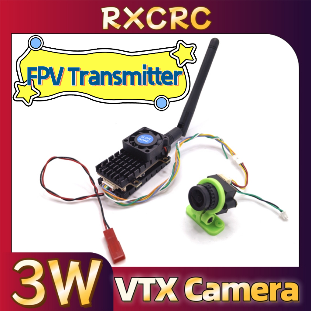 RXCRC 5.8G 3W Video VTX transm – Drone Camera Lens recenzja i cena