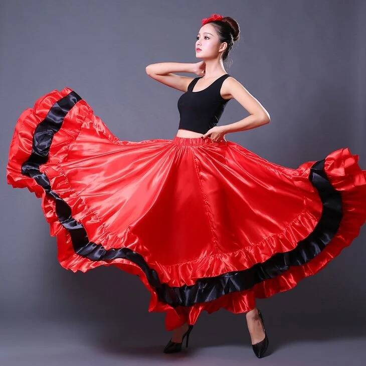 Skirt Gypsy Woman Spanish Flam – Drone Camera Stabilized recenzja i cena
