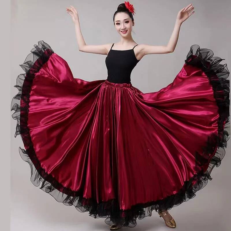 Skirt Gypsy Woman Spanish Flam – Drone Camera Stabilized recenzja i cena