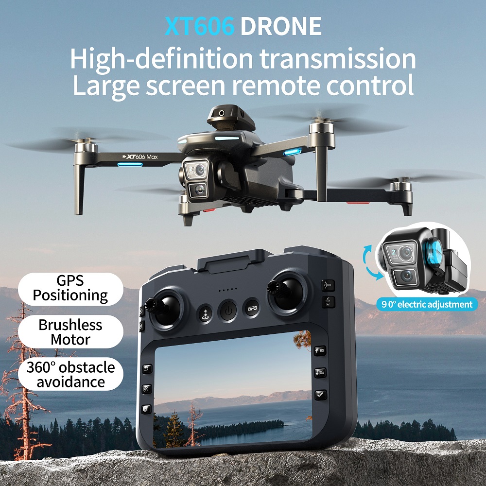 XT606 MAX 3 battery Drone 4k 8 – Drone Camera Night Vision recenzja i cena