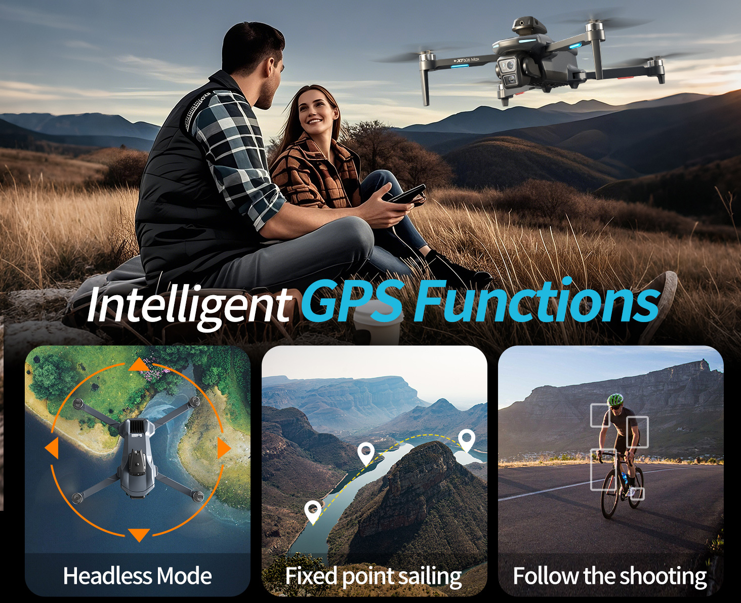 XT606 MAX 3 battery Drone 4k 8 – Drone Camera Night Vision recenzja i cena
