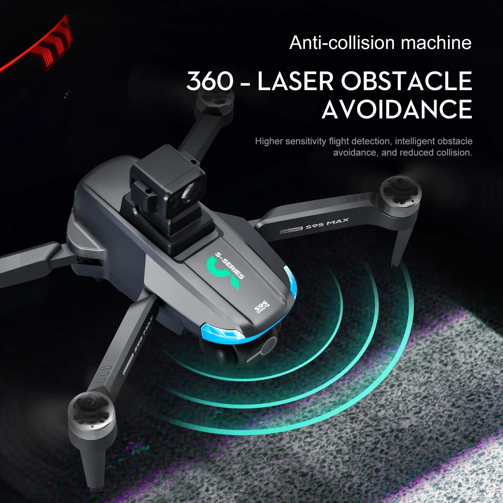 NEW S9S MAX MINI Drone 4K 2-Ax – Drone Camera With Gimbal recenzja i cena