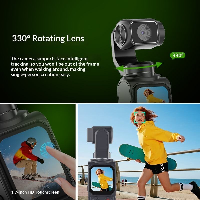4K Ultra One-tap WiFi Pocket G – Drone Camera Stabilized recenzja i cena