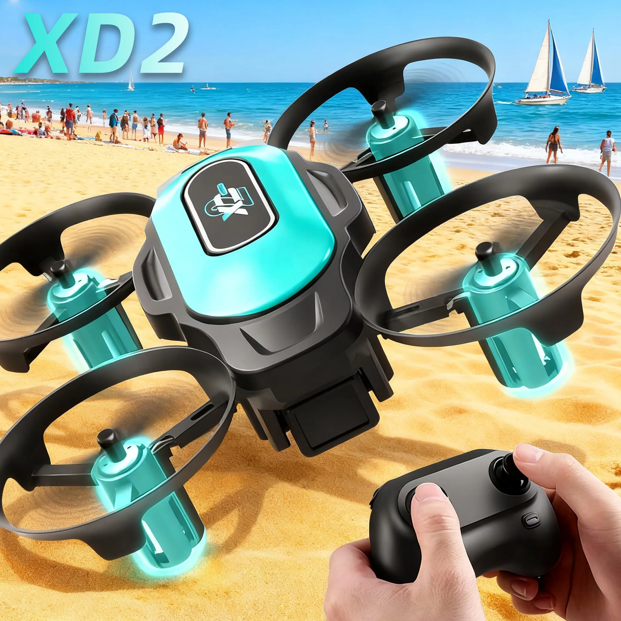 XD2 Mini Drone, 360° Stunt Fli – Drone Camera Lens recenzja i cena