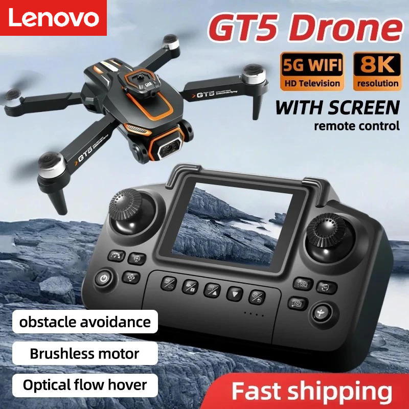 Lenovo GT5 Mini Drone 4K HD du – Drone Camera Wide Angle recenzja i cena