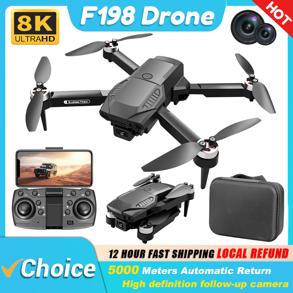 New F198 Drone Professional Du – Drone Camera Wide Angle recenzja i cena