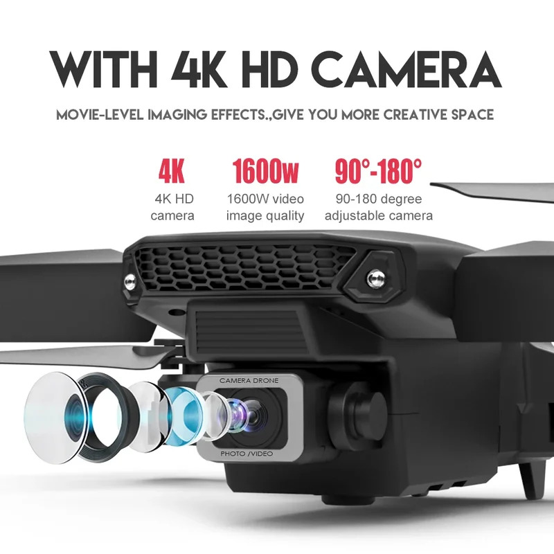 E88 ProIntelligent Folding Dro – Drone Camera Mount recenzja i cena