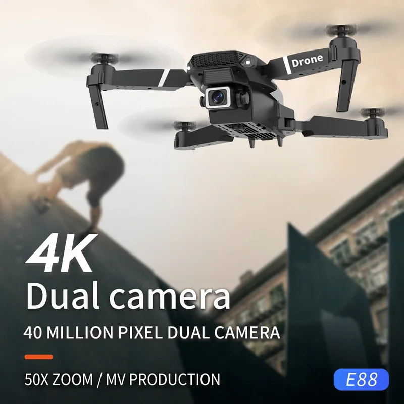 E88 ProIntelligent Folding Dro – Drone Camera Mount recenzja i cena