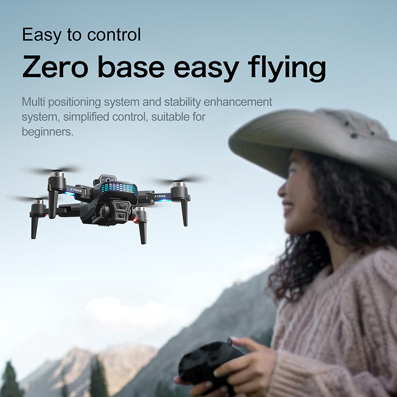 New XT555 GPS RC Drone Cam Pro – Drone Camera Professional recenzja i cena