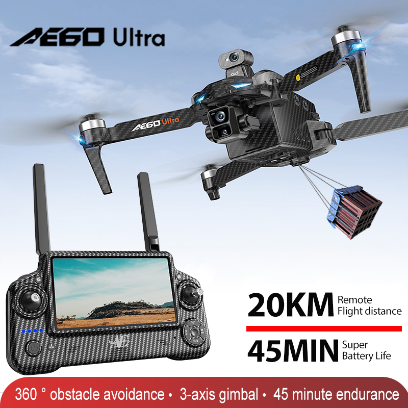 AE60 GPS Drone Professional 8K – Drone Camera With Gimbal recenzja i cena
