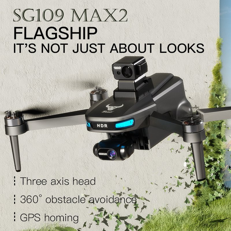 SG109 MAX2 Professional FPV 8K – Drone Camera With Gimbal recenzja i cena
