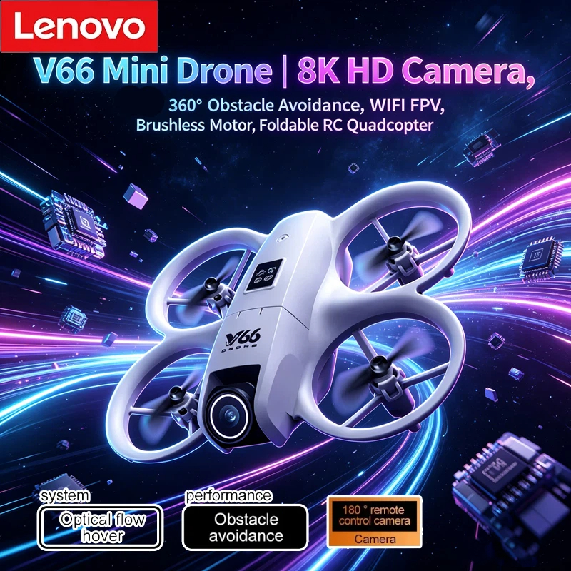 Lenovo V66 Mini Drone | 4K HD  – Drone Camera Night Vision recenzja i cena