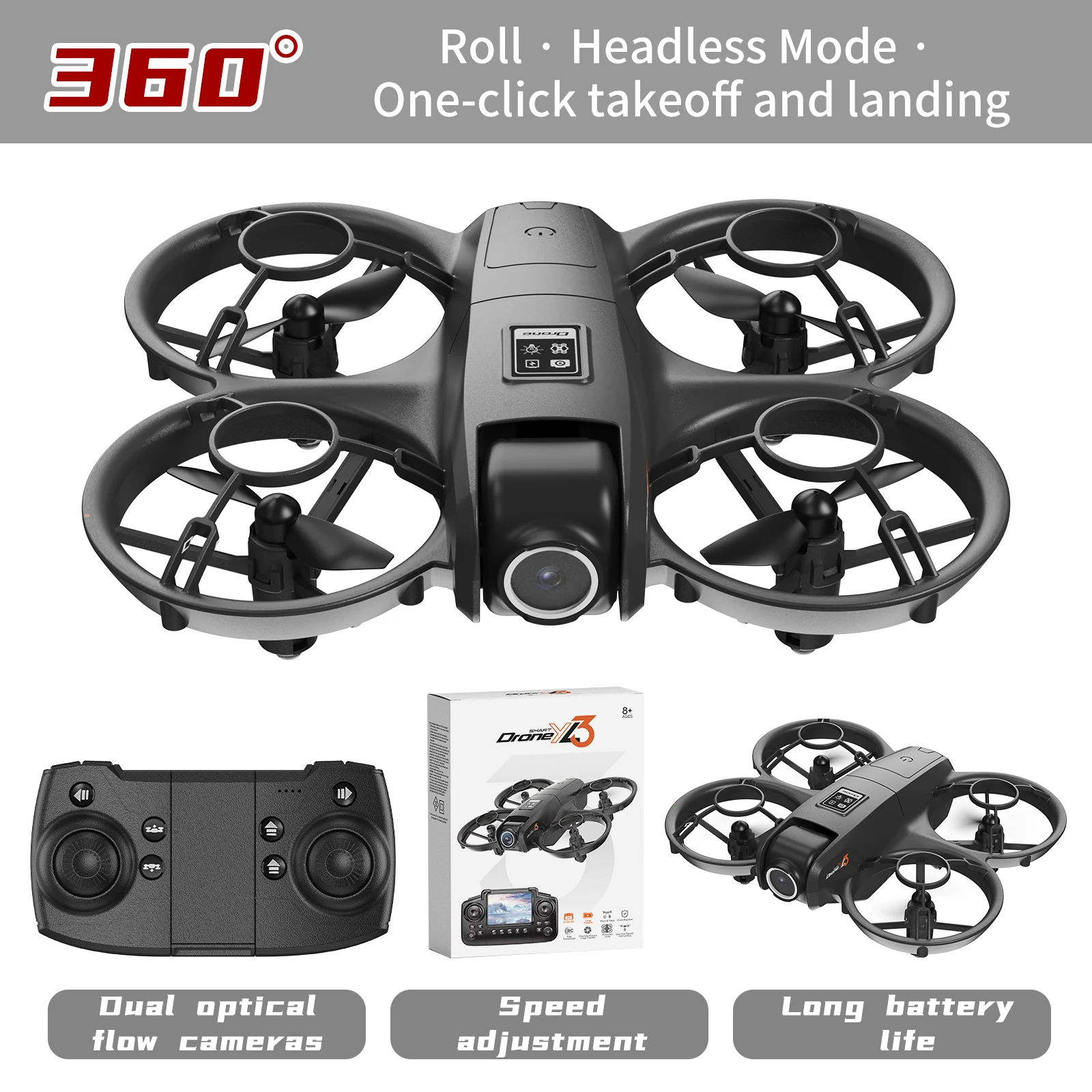 New YL3 RC Drone 8K 1080P Wide – Drone Camera Wide Angle recenzja i cena