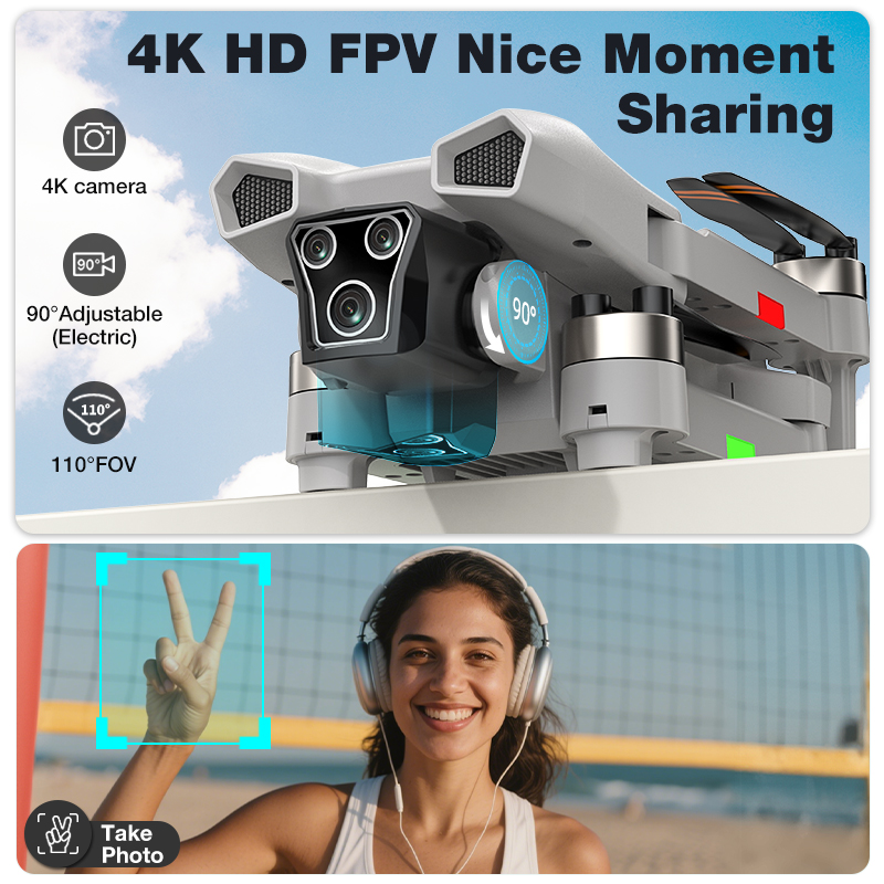 NEW Hot L017 Pro Drone Brushle – Drone Camera Mount recenzja i cena