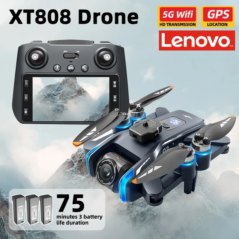 Lenovo XT808 Pro MAX Drone 4K  – Drone Camera Thermal recenzja i cena