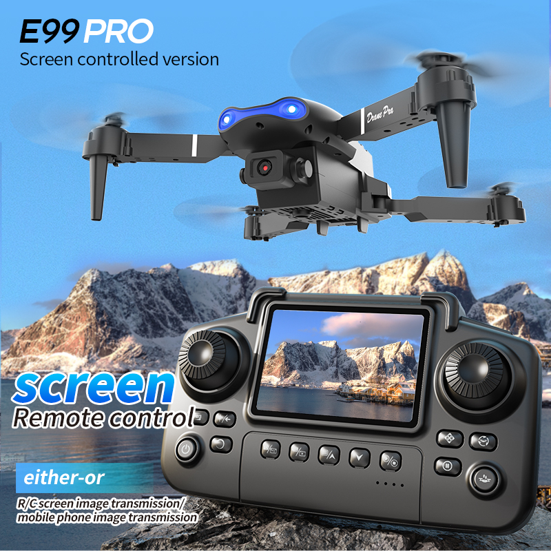 E99 PRO Drone Screen Control A – Drone Camera Professional recenzja i cena