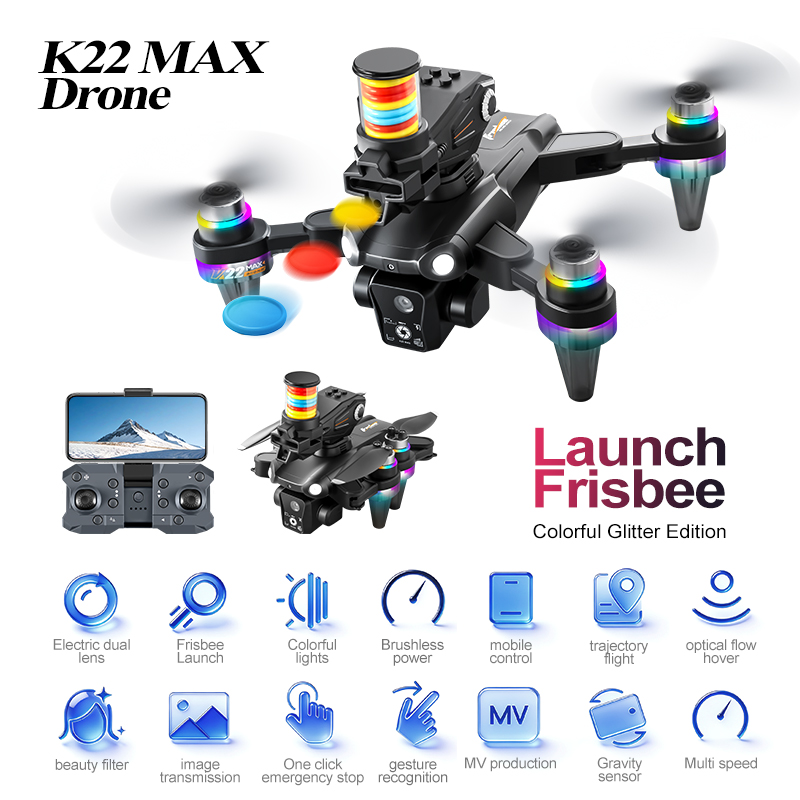 JCMO K22 MAX Frisbee Launch Dr – Drone Camera Professional recenzja i cena